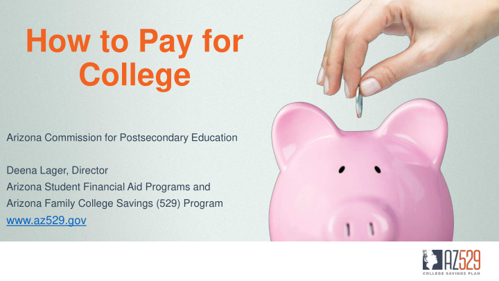 how to pay for college