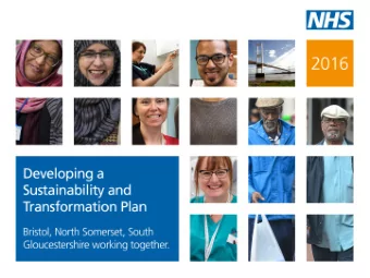 The STP approach  Sus  ustaina  inabil  ility a  and t  nd transformatio  ion  n partner  erships a