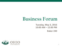 business forum