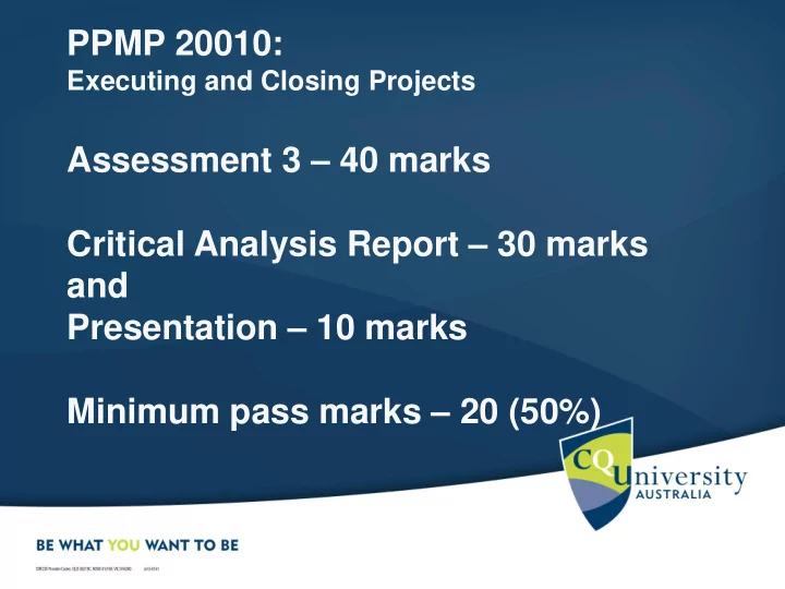 presentation 10 marks