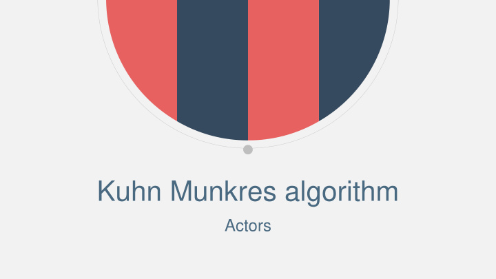 kuhn munkres algorithm