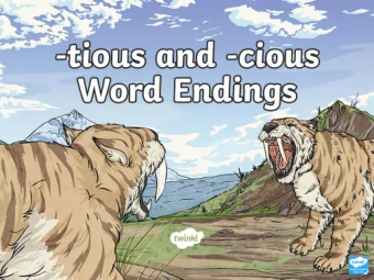 Adding the Suffix -cious  In this picture, we can see a lot of space in the attic.  We could