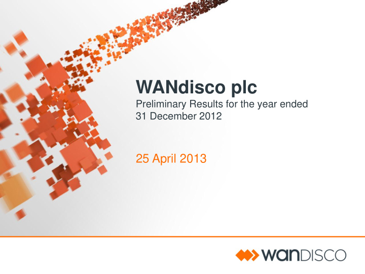 wandisco plc