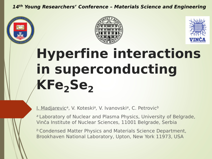 iron based superconductors