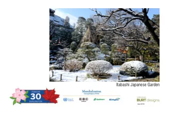 Itabashi Japanese Garden  April 2019  Canada  Japan  W  a  l  k  e  r    s  L  i  n  e  (Tokyo)