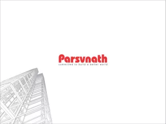 Parsvnath Developers Limited  2  Safe Harbor  This presentation contains certain forward looking