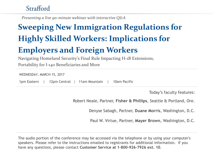sweeping new immigration regulations for highly skilled