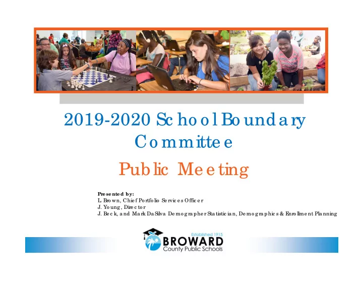 2019 2020 sc ho o l bo unda ry co mmitte e pub lic me e