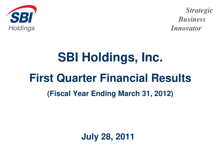 sbi holdings inc