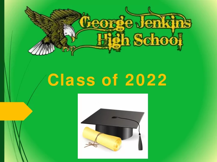 class of 2022 mrs cha nc e y co f de pa rtme nt cha ir