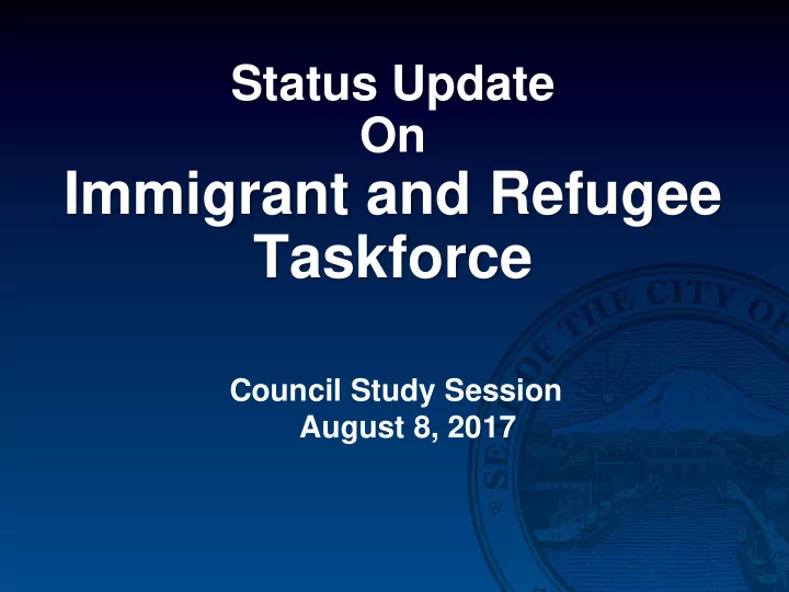 immigrant and refugee