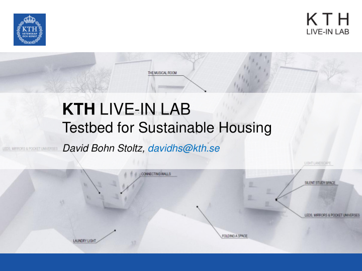 kth live in lab