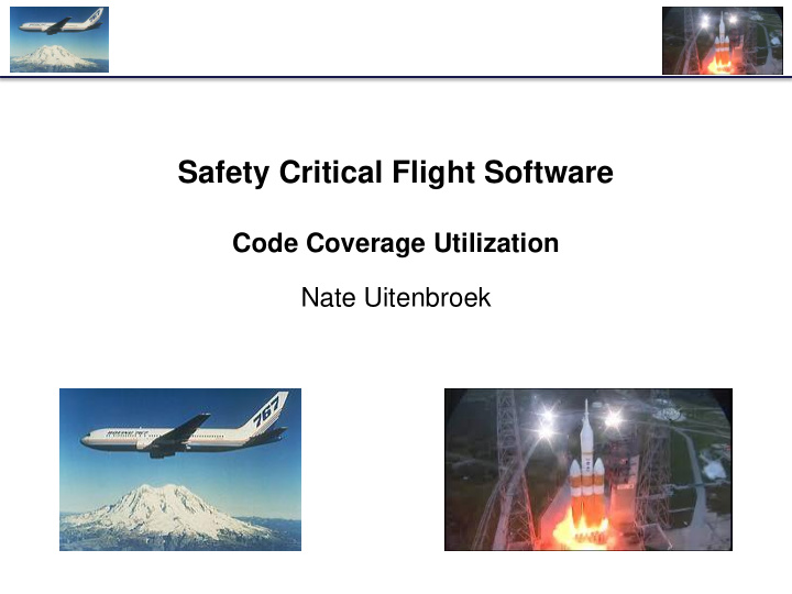 safety critical flight software