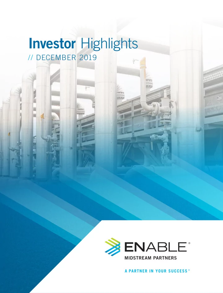 investor highlights