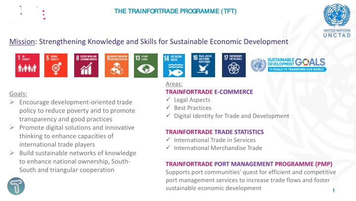 mission strengthening knowledge and skills for