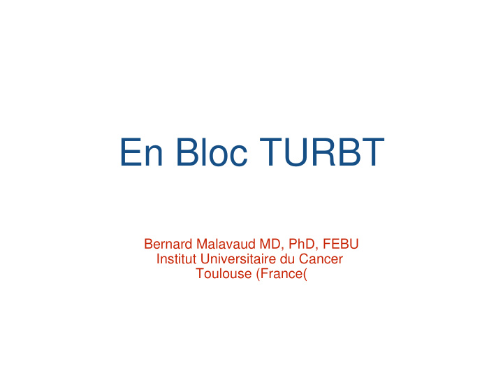 en bloc turbt