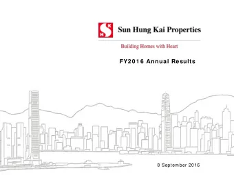 FY2 0 1 6  Annual Results  8 September 2016  1  Contents  Page  Annual Results Highlights    4