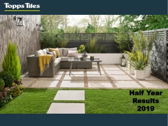 2019  2019  Agenda   Overview  Matthew Williams Financial Performance  Rob Parker