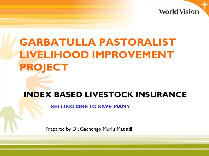 garbatulla pastoralist