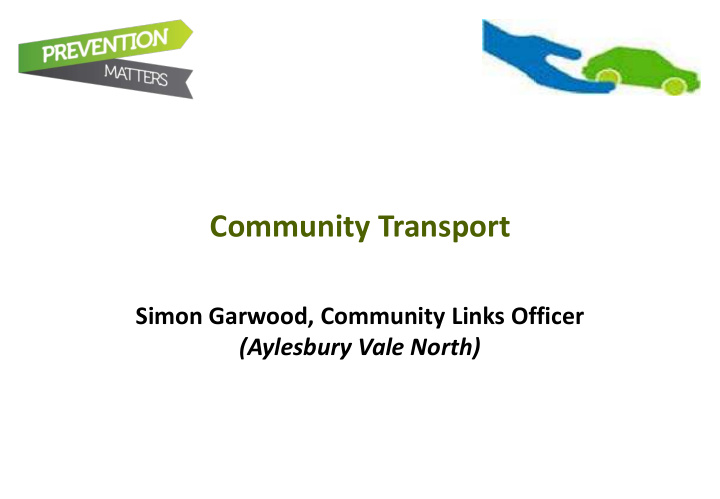 community transport