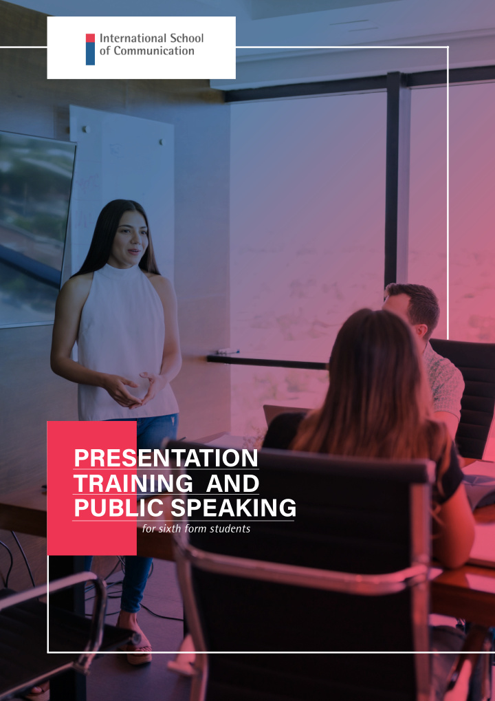 presentation training and public speaking