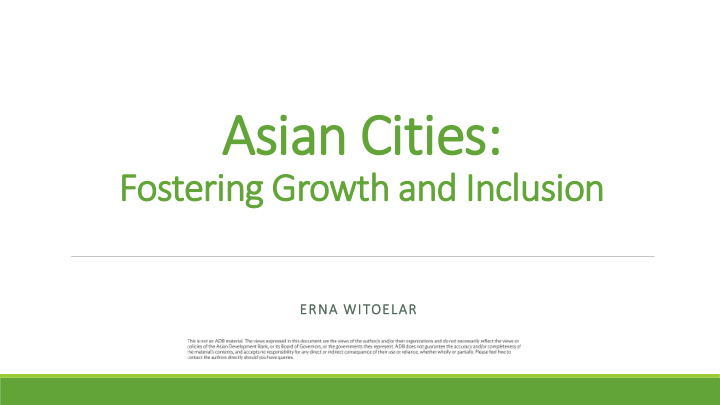 asian cities