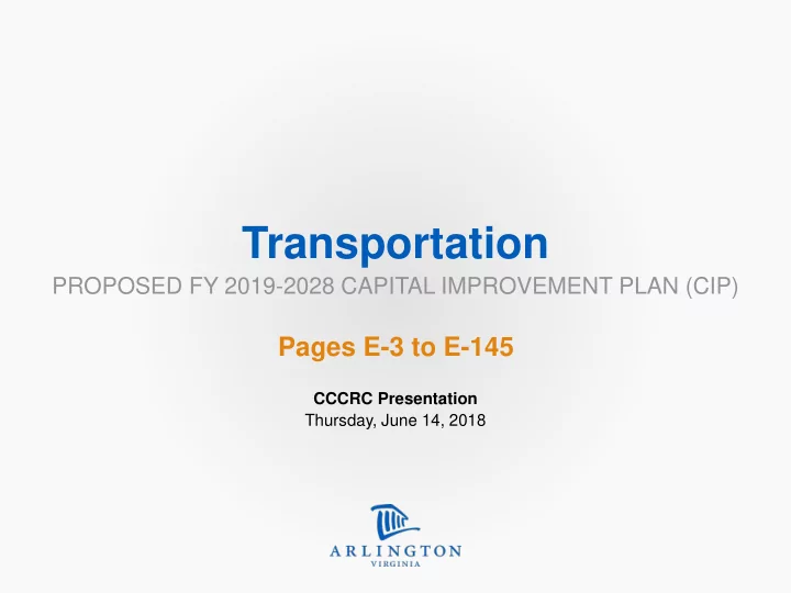 transportation