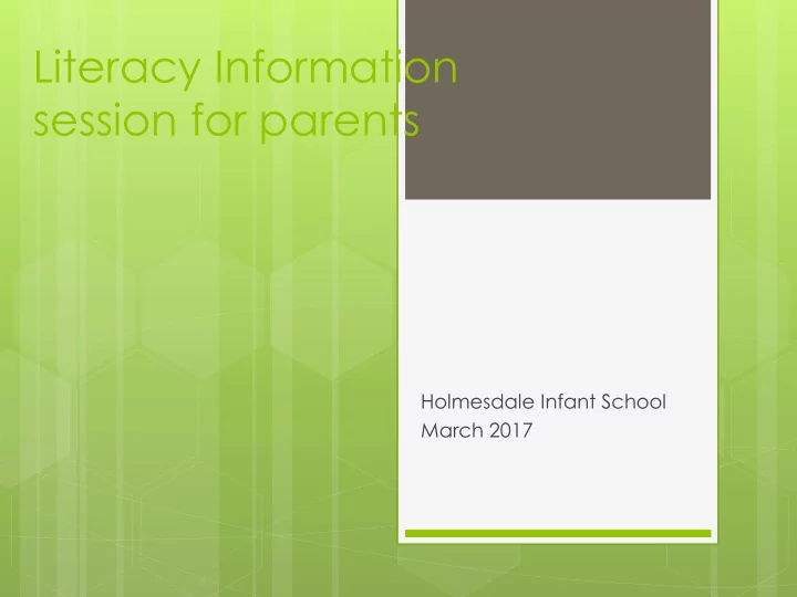 literacy information
