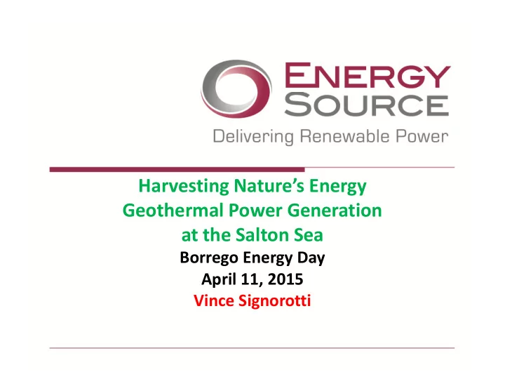 harvesting nature s energy harvesting nature s energy