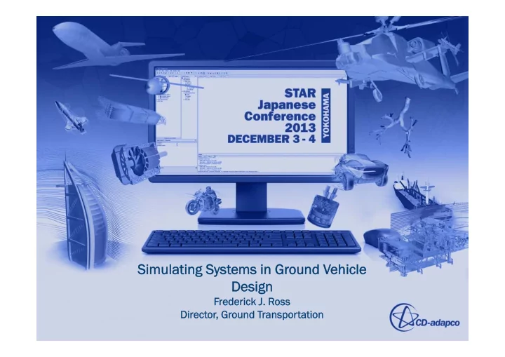 simulating syst simulating systems in gr ems in ground v