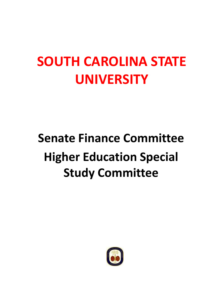 south carolina state university