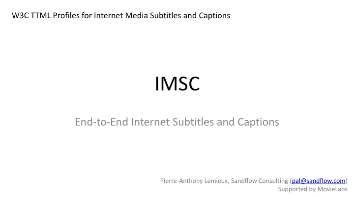 imsc