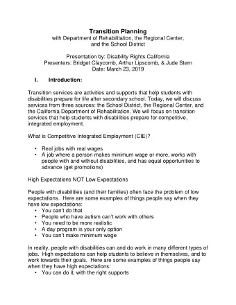 People with autism can be good at all kinds of jobs  You can set goals, and achieve them