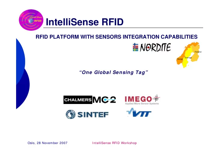 intellisense rfid