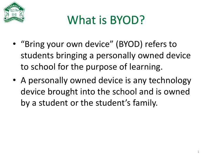 what is byod