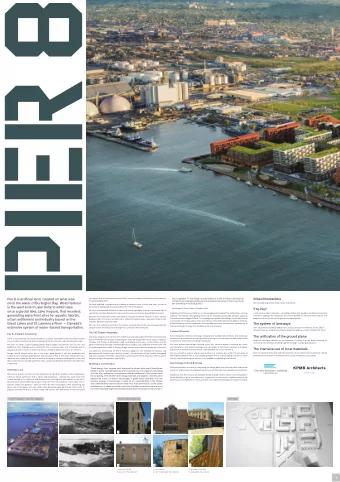 1  Aerial View of Pier 8  1  Ground Floor Animation  Ground Floor Uses  The design for Pier 8 has a