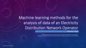 MASTERS THESIS  Aristotle University of Thessaloniki, Faculty of Sciences, Department of