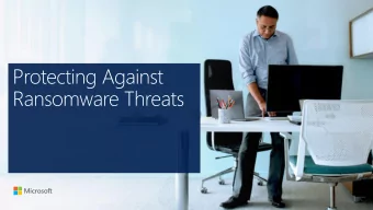 Ransomware Overview  Our analysis leads us to expect increased ransomware activity over  2016 (new