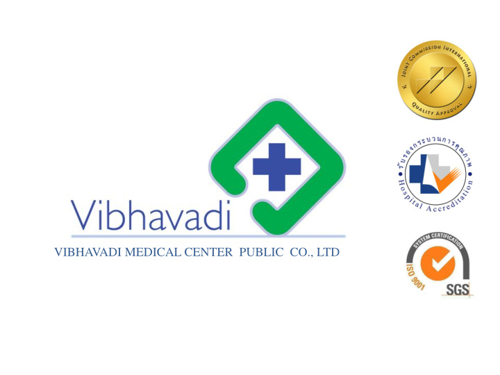 vibhavadi medical center public co ltd disclaimer sclaimer