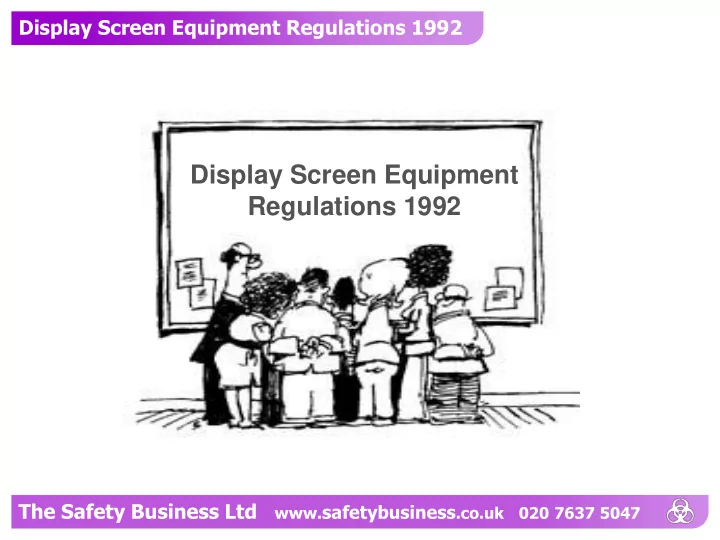 display screen equipment