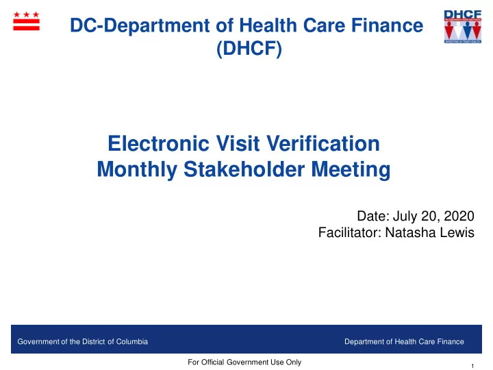 electronic visit verification