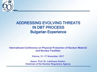 AD  ADDR  DRES  ESSI  SING  NG EV  EVOL  OLVI  VING  NG TH  THRE  REAT  ATS  IN DBT  BT PR  PROCES