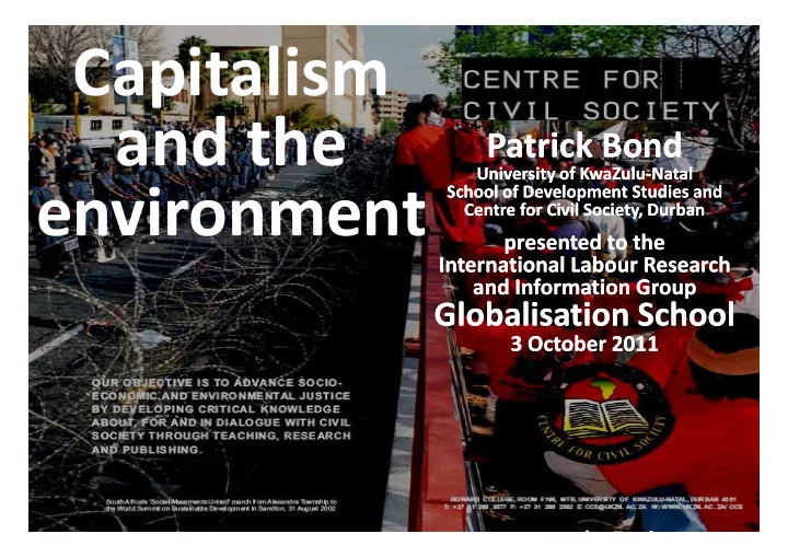 capitalism and the
