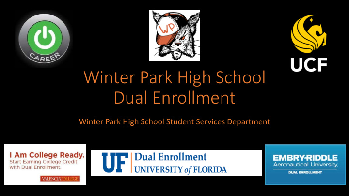 winter park high school dual enrollment