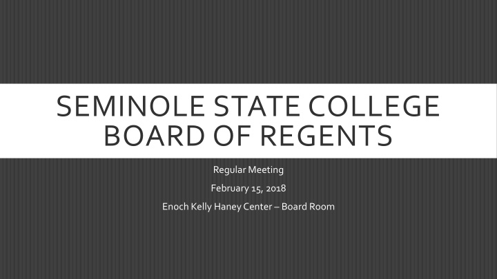 board of regents