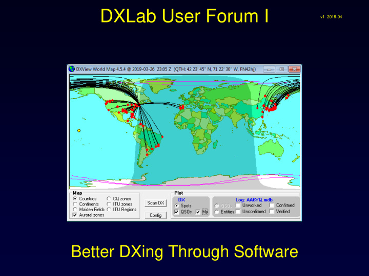 dxlab user forum i