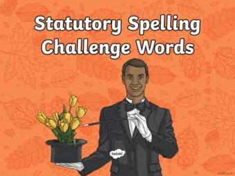 This week, we are going to look at a set of statutory spelling  challenge words from the Y3/Y4