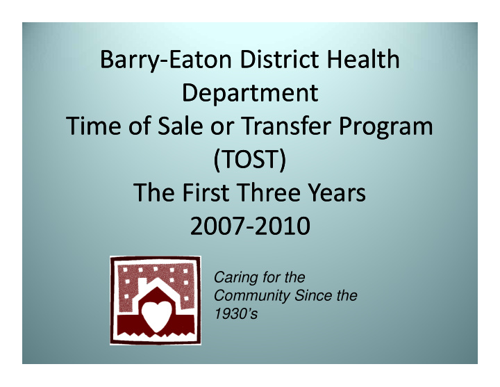 barry barry eaton district health y eaton district health