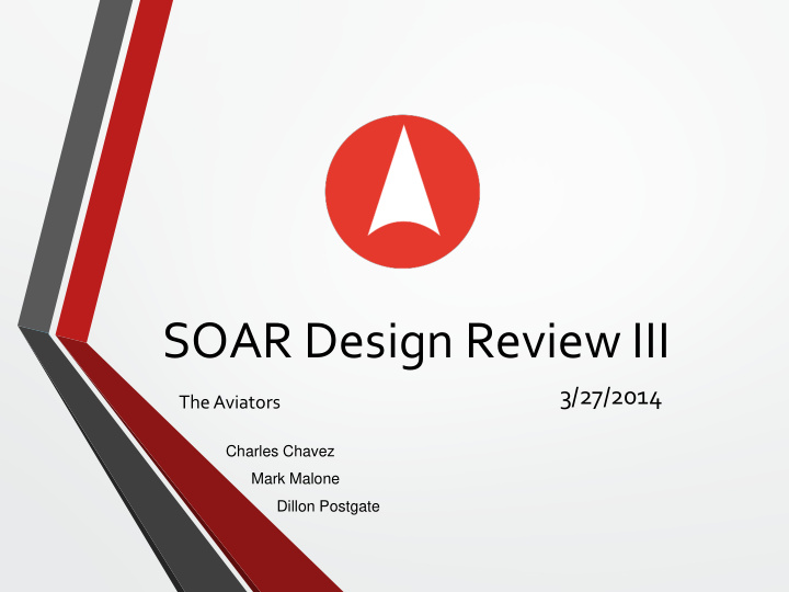 soar design review iii