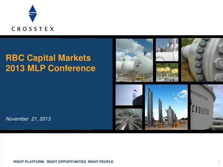 rbc capital markets 2013 mlp conference